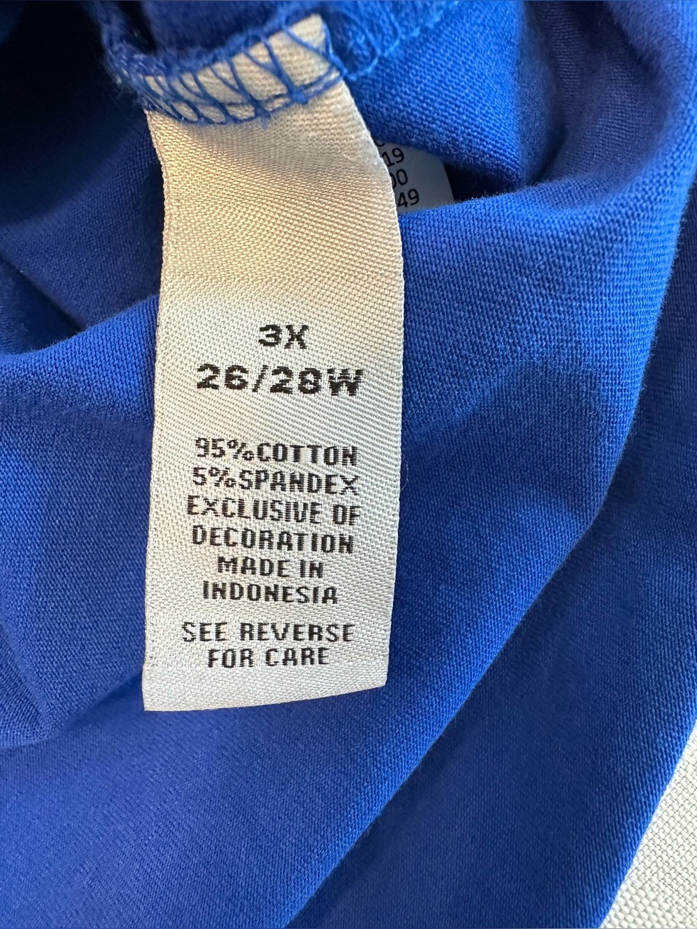 Catherines Women’s BlueFull Zip & Hoodie Stretch Plus Size 3X 26/28 Pockets - Picture 8 of 8